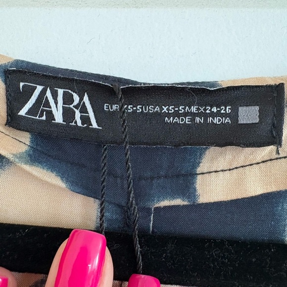 Zara Printed Caftan Maxi Dress – Sequin Detail – XS-S – NWT - Picture 8 of 15